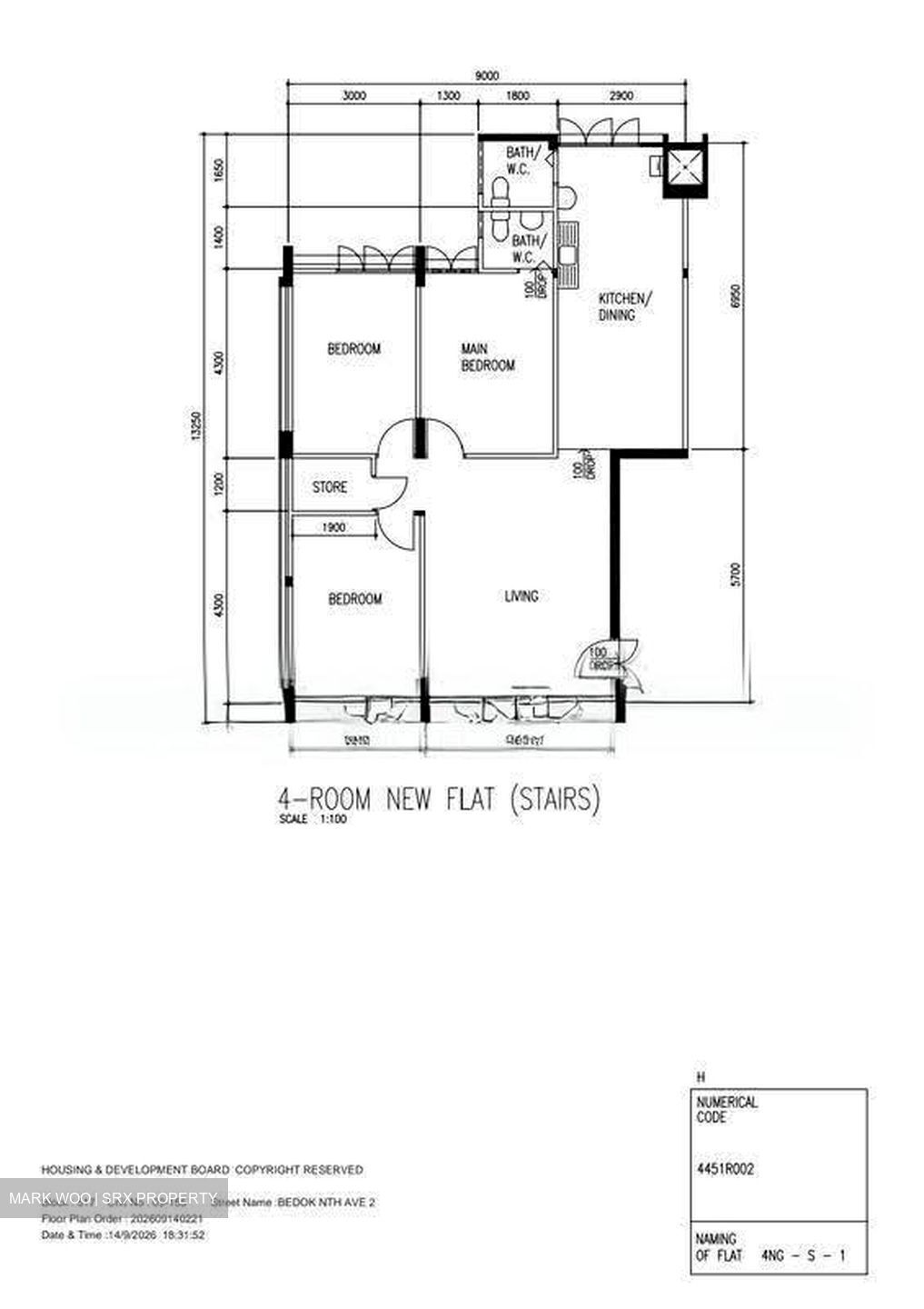 Blk 517 Kaki Bukit Green (Bedok), HDB 4 Rooms #620180911